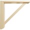 Ekena Millwork 2 1/2"W x 14 3/4"D x 14 1/4"H Traditional Shelf Bracket, Maple BKT02X14X14TRMA - alternate 3